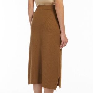 Max Mara Leisure Egizi Virgin Wool Midi Skirt (XS)